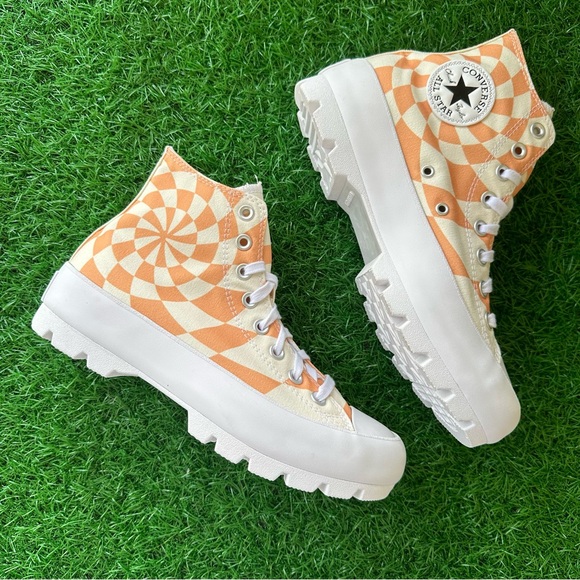 Converse Chuck Taylor All Star Lugged Hi Orange Candy - Picture 5 of 8